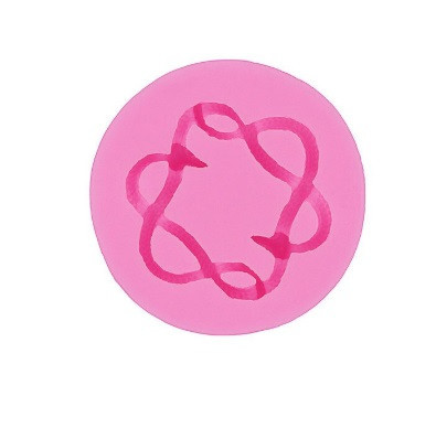 Молд силиконовый змея 39 мм розовый Киев - изображение 2