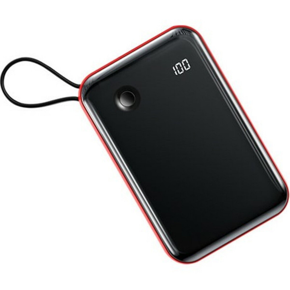Зовнішній акумулятор Baseus Mini S Digital Display 3A Power Bank 10000mAh (With Type-C Cable)Red Киев - изображение 1