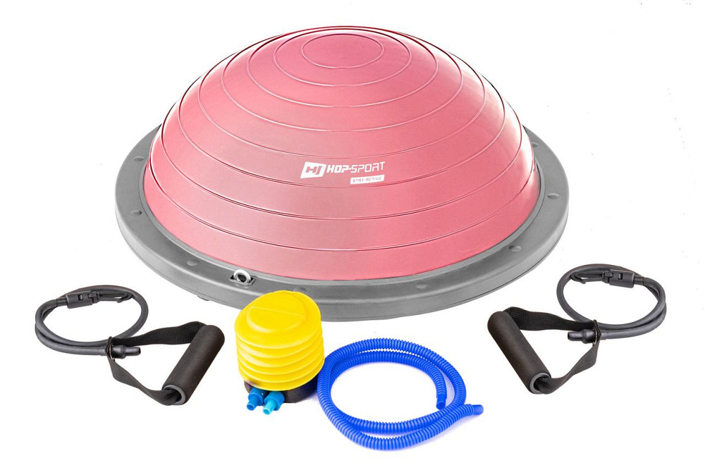 Балансувальна півсфера Hop-Sport HS-L058 рожева Київ - фото 1