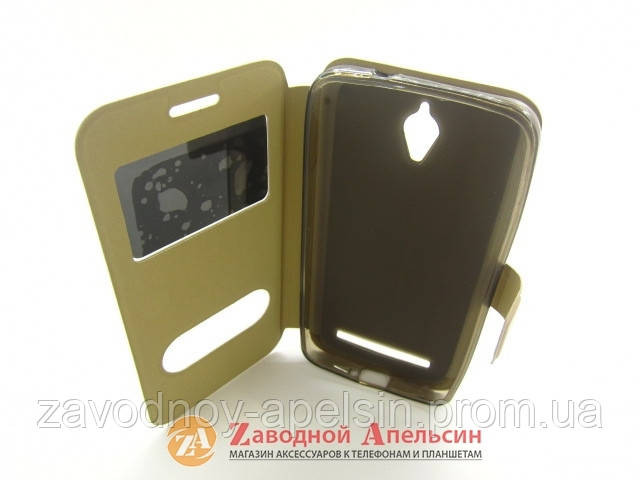 Чохол книжка Asus Zenfone C ZC451CG Smart Case gold Одеса - фото 3