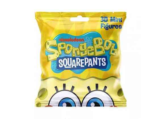 Фігурка колекційна сюрприз Губка Боб, асорті SB3D-2025 ТМ SPONGEBOB Київ