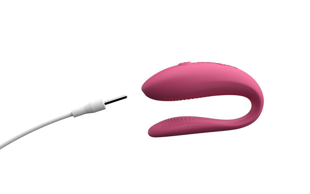 Смарт-вибратор для пар We-Vibe Sync Lite Pink, 10 виброрежимов, можно совмещать с проникающим сексом Sex Aura Киев - изображение 5