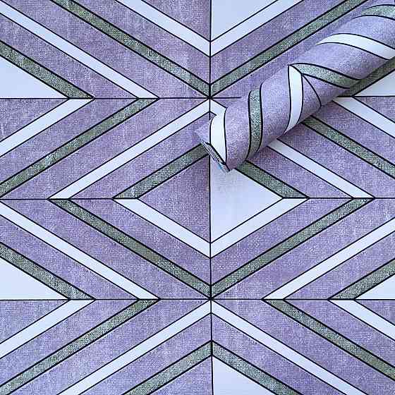 Самоклеющаяся пленка 0,45х10м х 0,07мм Зеленые ромбы SW-00001257 Днепр