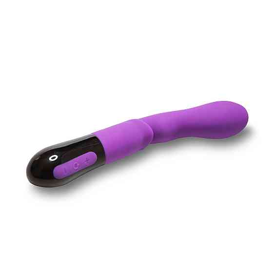 Вибратор Adrien Lastic Nyx 2.0 стимуляция точки G и входа во влагалище, фиолетовый Sex Aura Киев