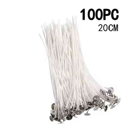 Комплект вощеных гнетов для свечей, 100 шт, 20 см Киев