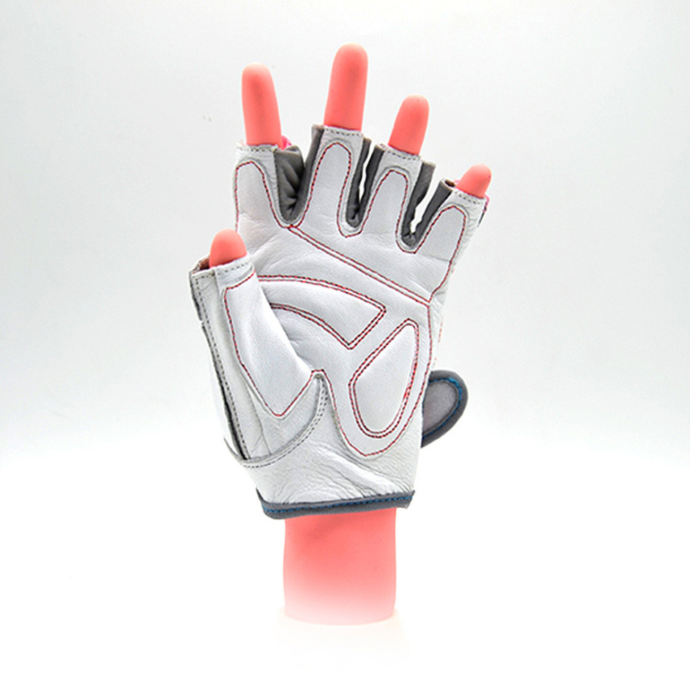 Рукавички для фітнесу MadMax MFG-931 No matter White M Каменское - изображение 5