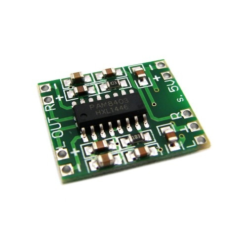 Аудіо підсилювач потужності звуку 2х3Вт, D-клас PAM8403A Вінниця - фото 1