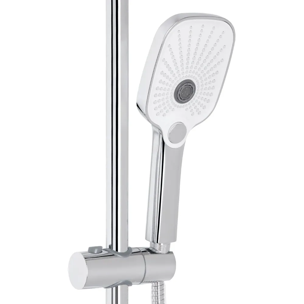 Душова система універсальна Qtap Tern на три споживачі (з виливом) QTTER111CRM47591 Chrome Київ - фото 8