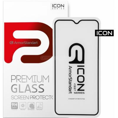 Стекло защитное Armorstandart Icon для OPPO A5s Black (ARM56025-GIC-BK) Винница - изображение 2