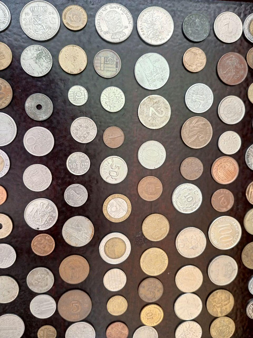 Гора іноземних монет! 90 шт. БЕЗ ПОВТОРУ (Лот 2) Полтава - фото 1