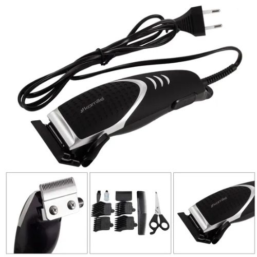 Машинка для стрижки 240W дротова чорний 6800 KAMILLE Житомир - фото 8