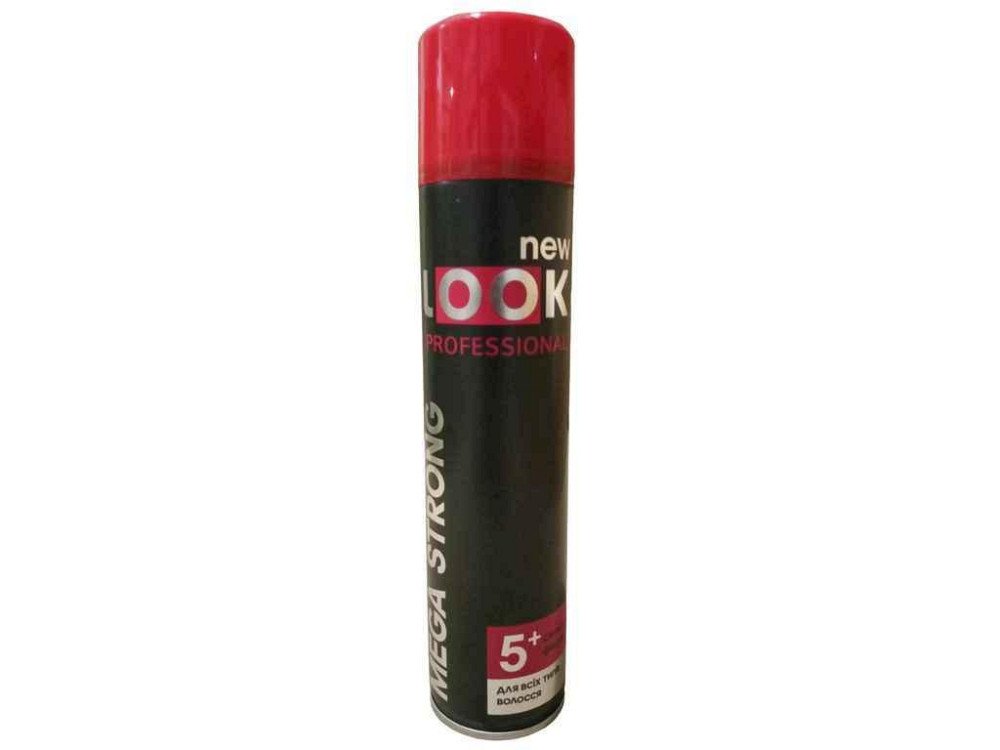 Лак для волос 270мл 5 Mega Strong Объем ТМ NEW LOOK Киев - изображение 1