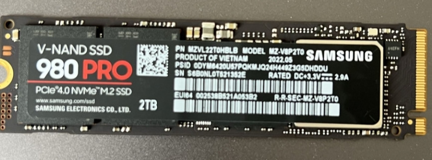 Жёсткий диск Samsung 980 Pro 2TB. SSD m2. Киев - изображение 3