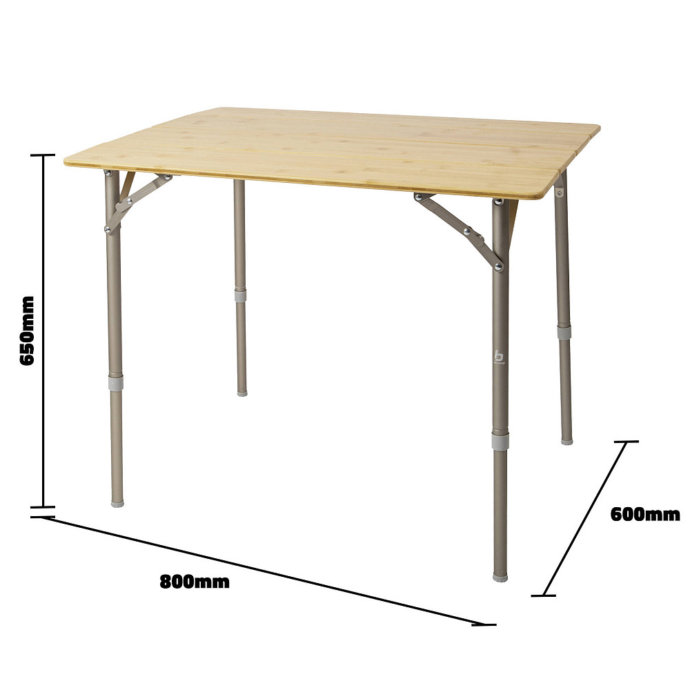 Стол Bo-Camp Suffolk 80x60 cm Brown (1404650) Вінниця - фото 4