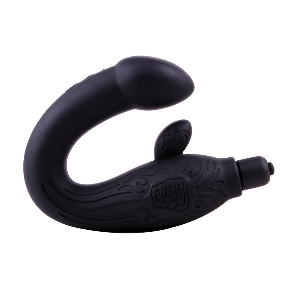 Массажёр простаты Chisa Black Mont P-Spot Perineum Massager с вибрацией, черный Sex Aura Киев - изображение 2