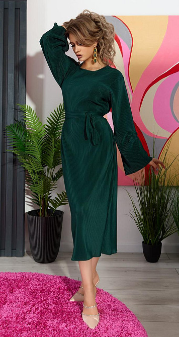 Довга сукня плісе (48) Київ - фото 2