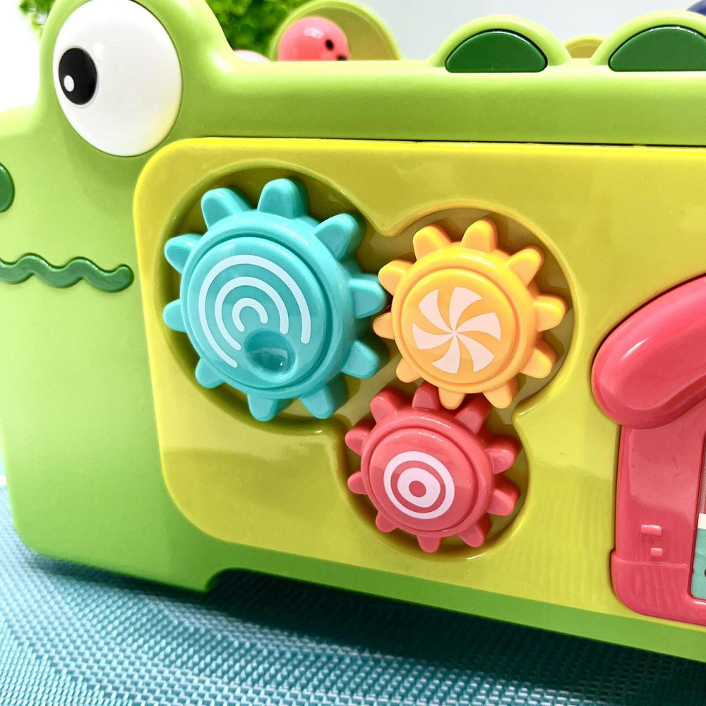 Гра Крокодил рибалка бізіборд каталка на шнурку 27см (831) Чернігів - фото 9