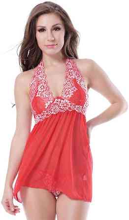 Пенюар еротичний фіолетовий, червоний 18418 Луцьк