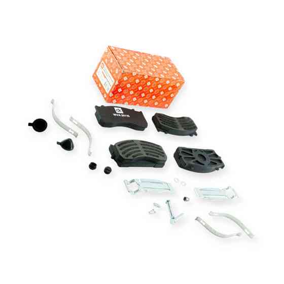 Колодки ГАЗ 33104 Валдай передні, задні (MB Atego) (к-кт 4 шт) DK гальмівні Мукачево