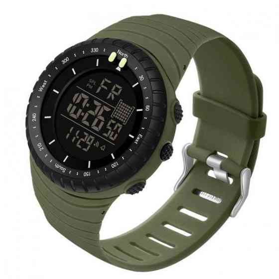 Водостойкие тактические кварцевые часы Sanda Bike Green Киев