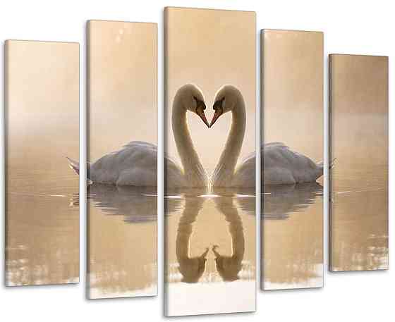 Модульна картина Лебеді Art-193_5 Київ