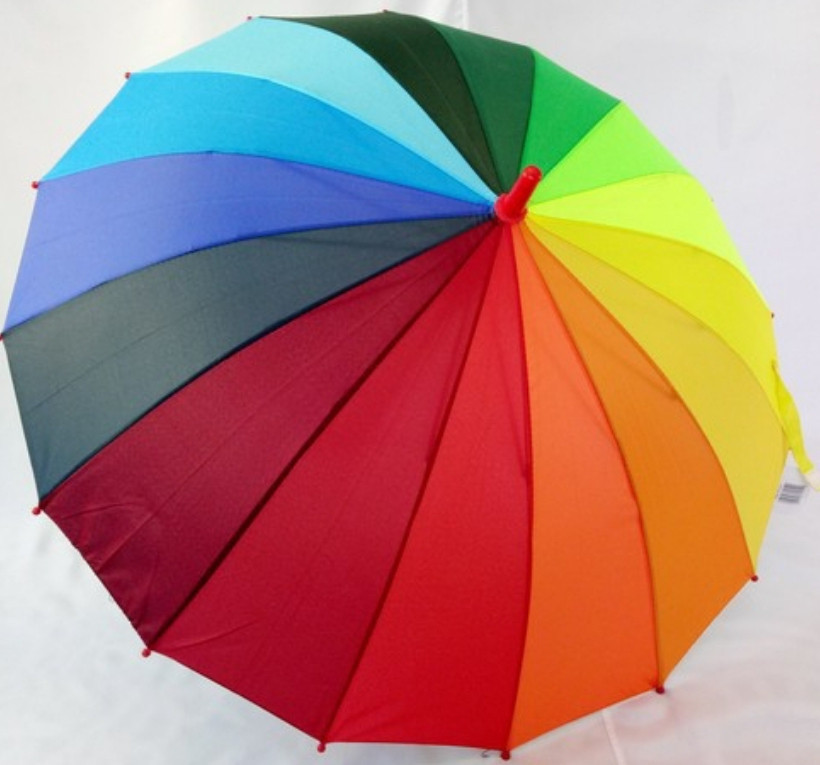 Дитяча парасолька тростина райдуга Київ - фото 1