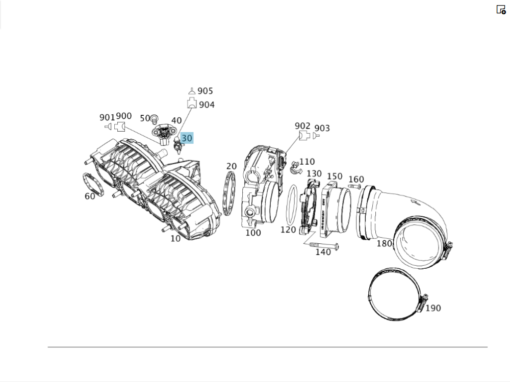 Mercedes-Benz  A2769050000 Датчик температури повітря в інтеркулері R-class short W251 C-Class W205 GLC X253 E-class W213 E-class Coupe C238 E-class W Одеса - фото 5