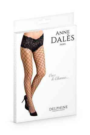 Чулки Anne De Ales DELPHINE T2 Black Sex Aura Киев