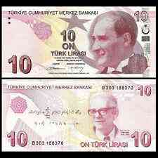 Туреччина Turkey - 10 Lirasi 2009 UNC serie C Полтава