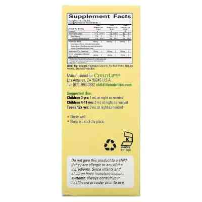 Вітамінно-мінеральний комплекс ChildLife Спокійний сон дитини, смак ягід, Sleep Essential, 59 мл (CDL-10650) Вінниця