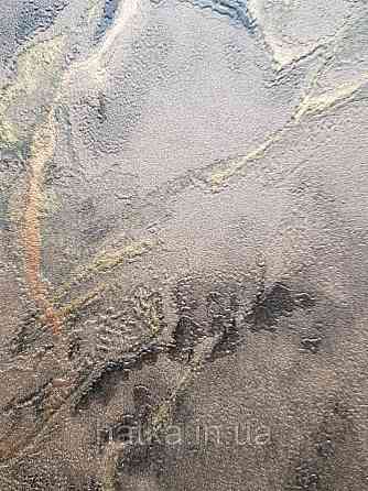 Обои виниловые на флизелине AdaWall Beta1.06х10  3д под мрамор темно коричневые с черным золотистым 1109-4 Киев