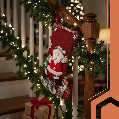 Різдвяні камінні шкарпетки для подарунків 4 шт Ruhhy (26467) Нововолинськ - фото 4