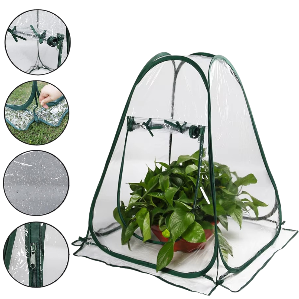 Теплица для сада портативная мини парник садовый - теплица для саженцев проращивания цветов,расады на молнии Каменец-Подольский - изображение 1