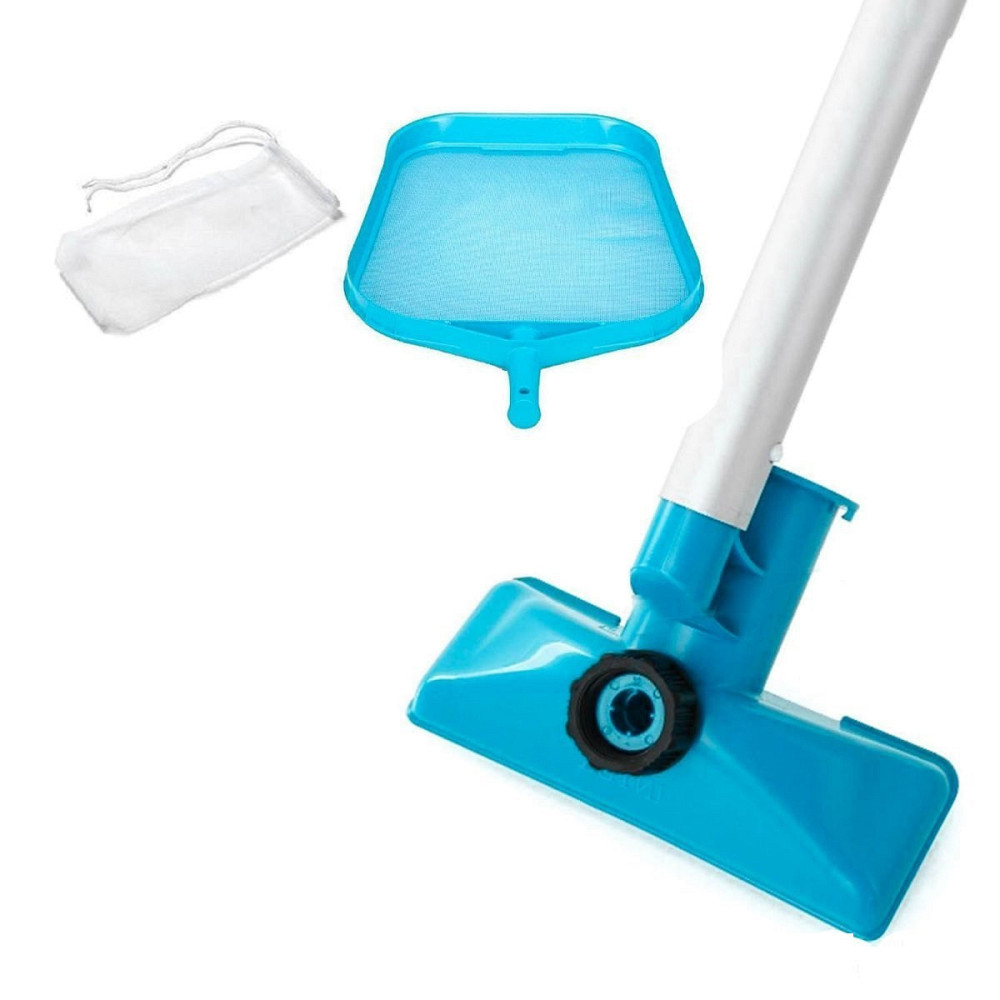 Набор для чистки бассейна (телескопическая ручка, щетка, насадка-пылесос) Intex Киев - изображение 1