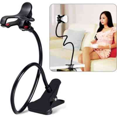 Тримач для смартфонів XoKo прищепка, гнучкий, 65 см, чорний (RM-C20) Вінниця