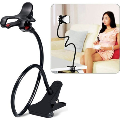 Держатель для смартфонов XoKo прищепка, гибкий, 65 см, черный (RM-C20) Винница - изображение 2