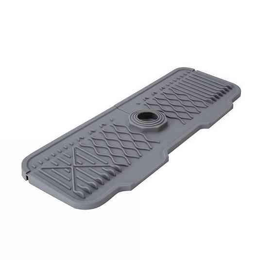 RB2 силіконовий килим для мийки сірий VALESO 43*15 Коломыя