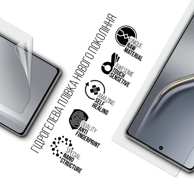 Пленка защитная Armorstandart hydrogel Tecno Camon 40 (CM5) (ARM88880) Винница - изображение 2