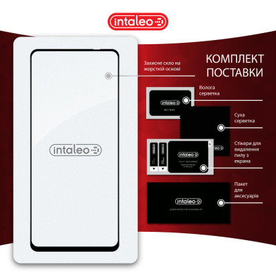 Скло захисне Intaleo Full Glue Moto G04 Black (1283126594274) Вінниця - фото 8