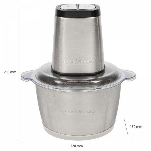 Электрический измельчитель для продуктов 1.7 л Profi Cook PC-MZ (1227) 500 Вт Нововолынск - изображение 10