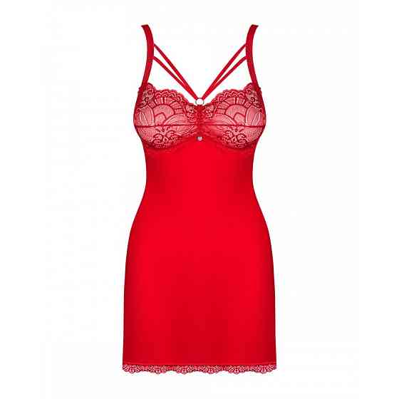 Комплект Obsessive Loventy сорочка и стринги S/M Sex Aura Киев