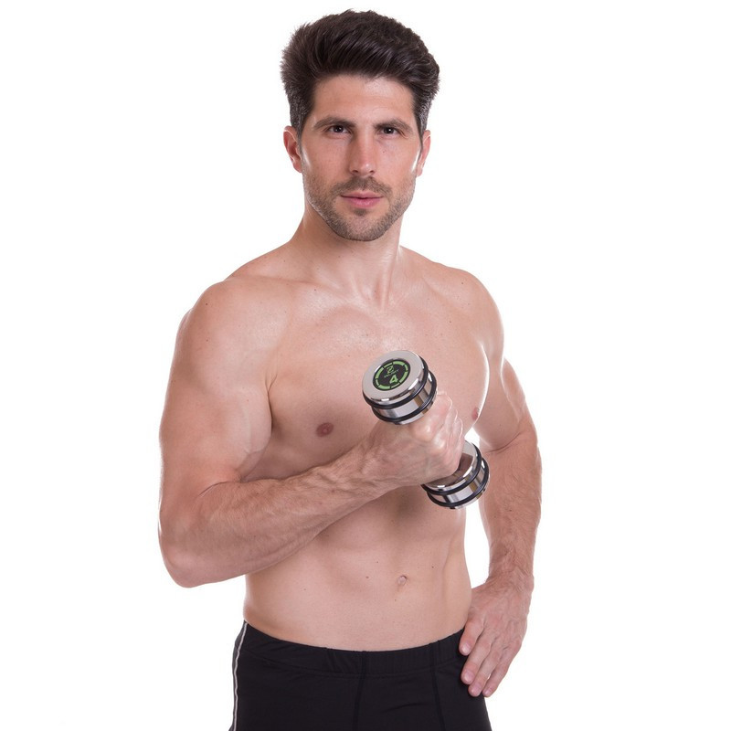 Гантель 4 кг хромована Zelart-2622-4 Київ - фото 6