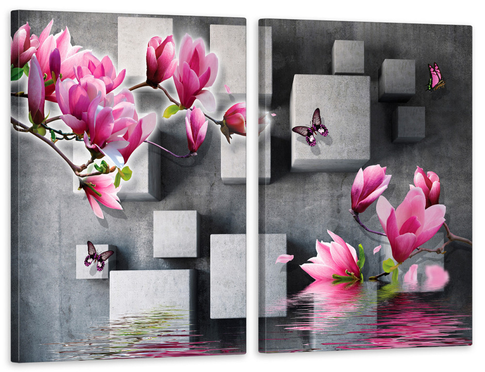 Модульная картина в гостиную / спальню  Магнолія  TLV-2_029 120х170 см Київ - фото 1