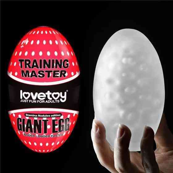 Мастурбатор - Traning Master Giant Egg Masturbator Red Sex Aura Київ