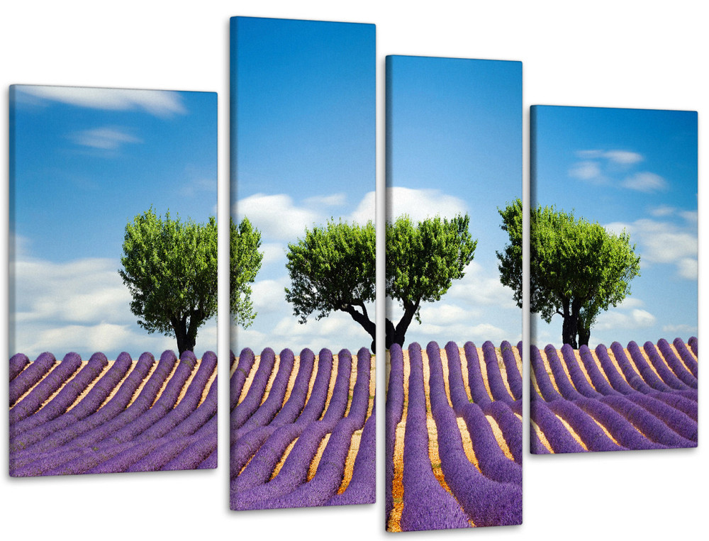 Модульная картина Лаванда Дерево Art-33_4 Киев - изображение 1