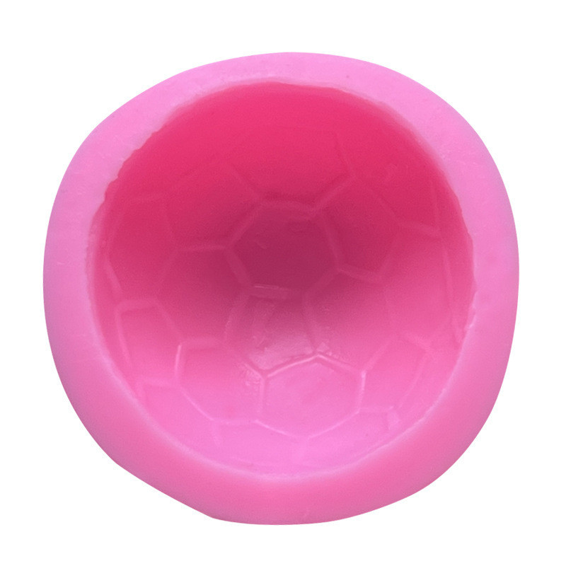 Молд кондитерский Футбольный мяч 54 на 23 мм розовый Киев - изображение 6