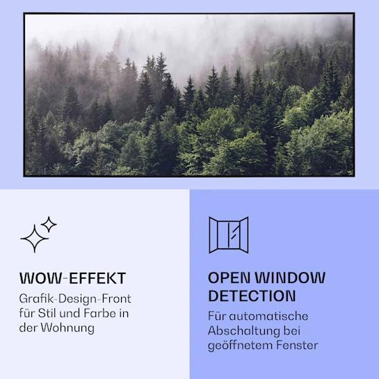 Розумний інфрачервоний нагрівач Wonderwall Air Art Forest Klarstein Німеччина Рівне - фото 3