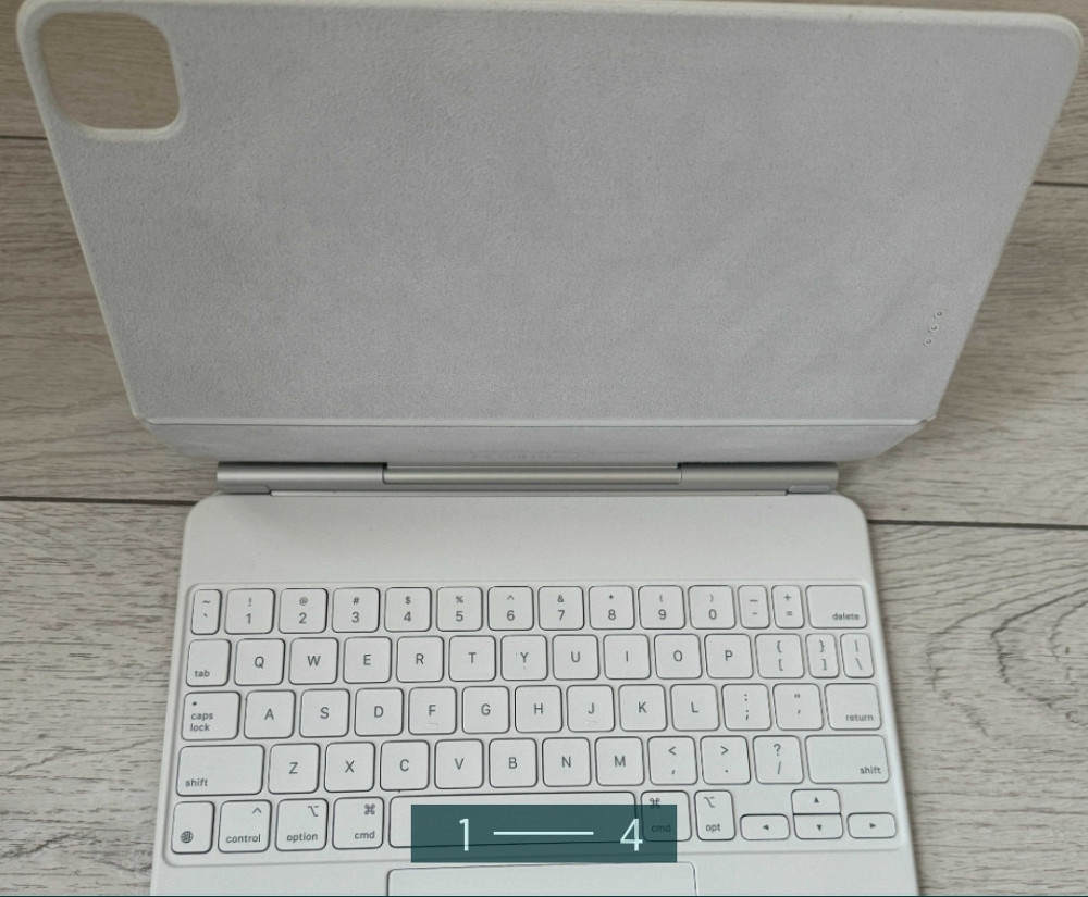 Клавіатура: Magic Keyboard для iPad Pro 11 White. Київ - фото 4