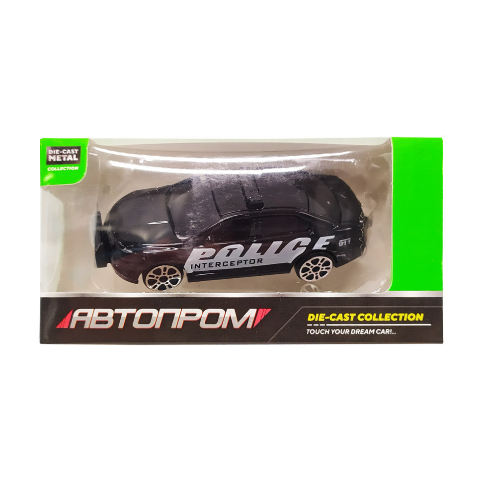 Детская металлическая машинка АвтоПром 7629 масштаб 1:64 Police Седан Винница - изображение 1