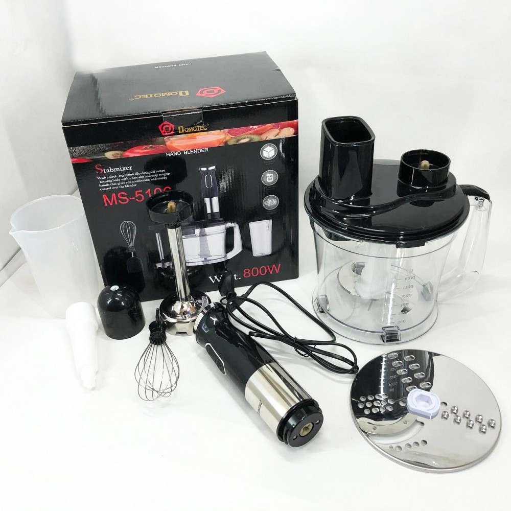 Занурювальний блендер для домашнього використання Domotec, Блендер для приготування дитячого харчування BH-29 Львів - фото 15